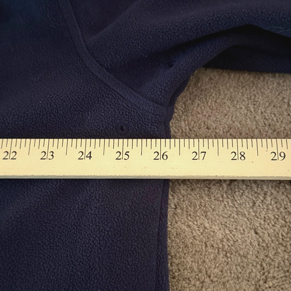 Vintage Tommy Hilfiger Fleece Jacket Mens Insulated Comfy XL Zip Snap Up RARE - Picture 7 of 8